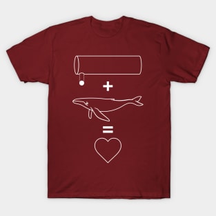 Probe + Whale = Love T-Shirt